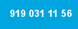 919 031 11 56